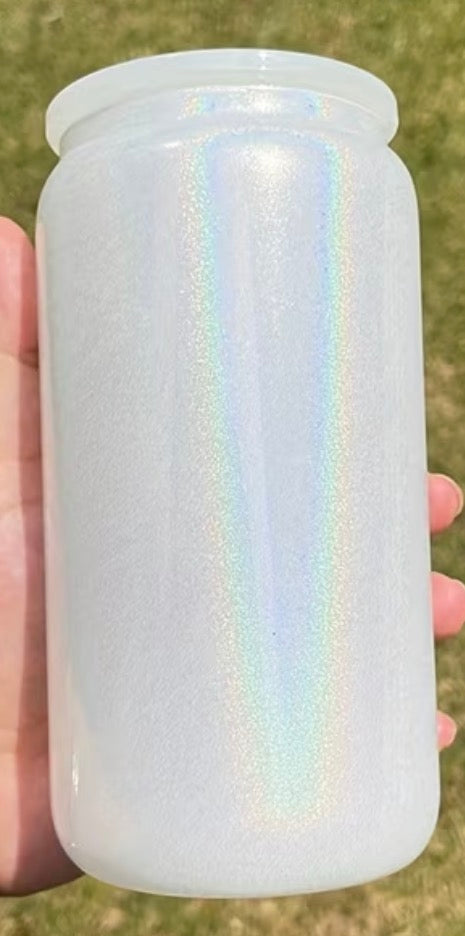 16oz glass non snowglobe cup