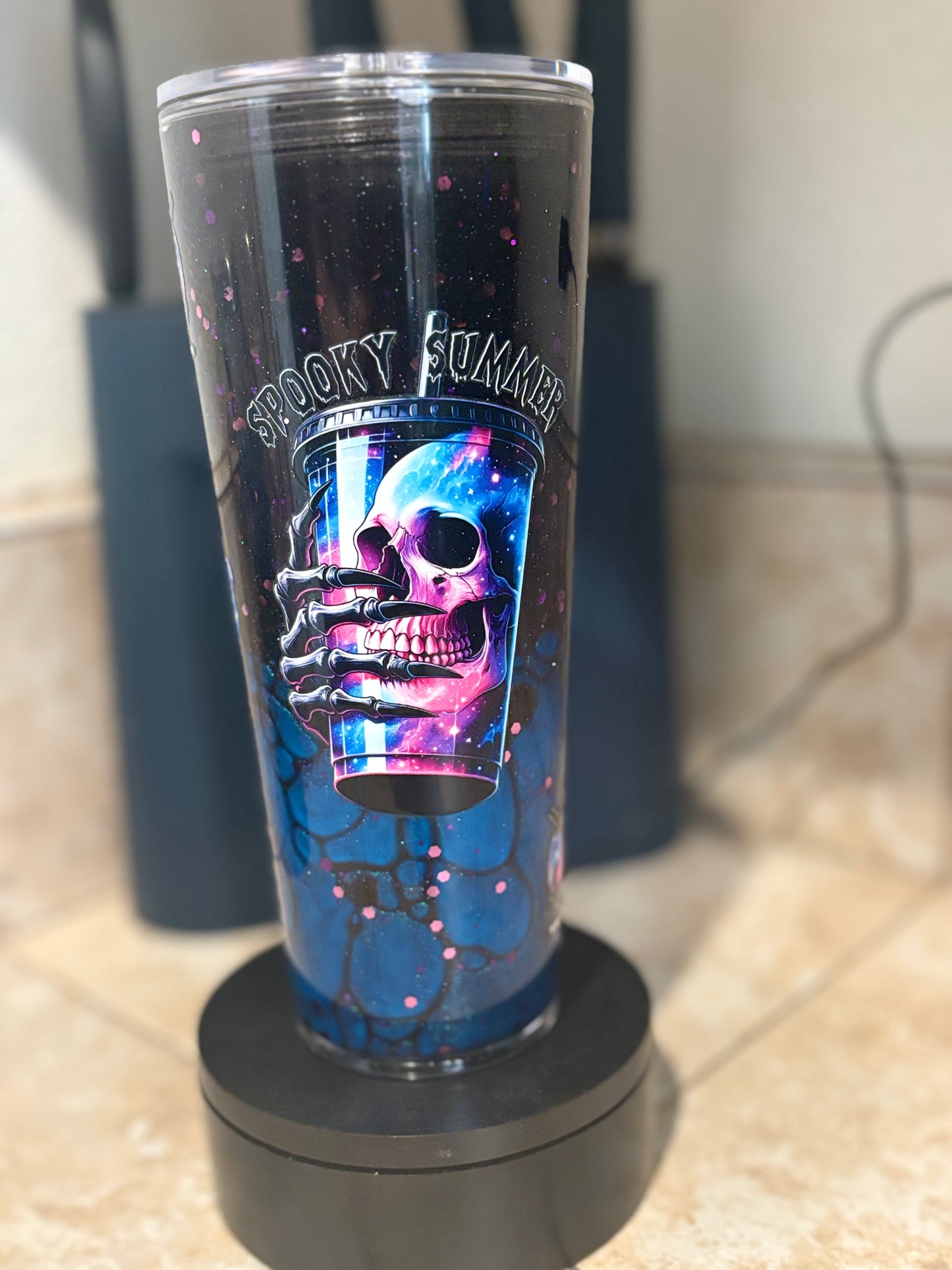 Premade 24oz lava spooky summer