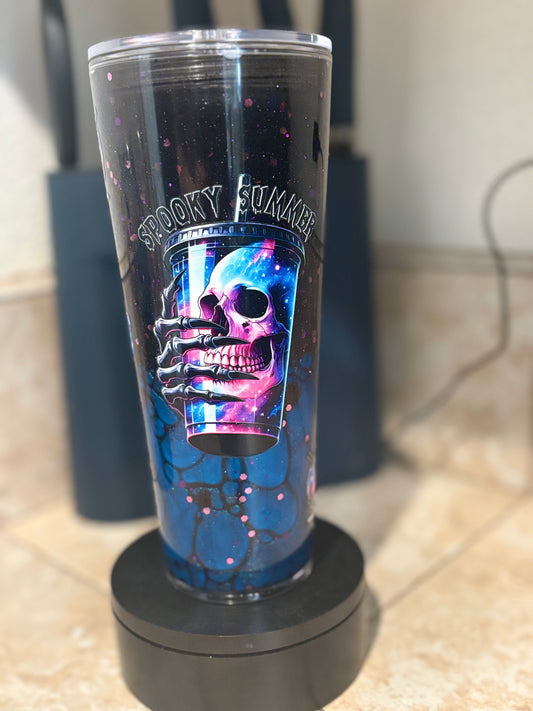 Premade 24oz lava spooky summer