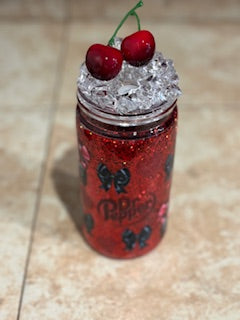 dr p 16 oz with decorated lid